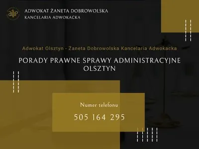 Adwokat Olsztyn Żaneta Dobrowolska prawnik sprawy karne odszkodowania spadki prawo rodzinne pomoc frankowiczom porady prawne